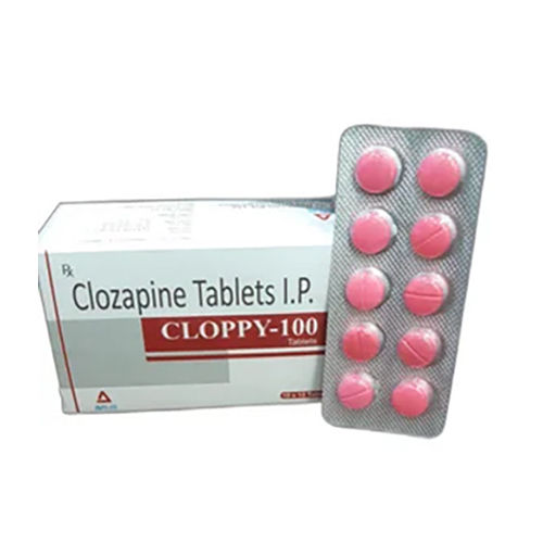 100mg Clozapine Tablets Ip General Medicines