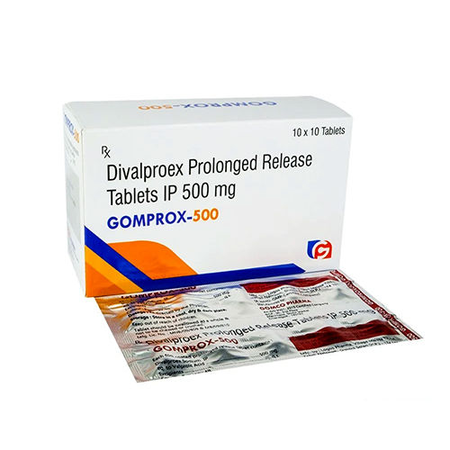 500mg Divalproex Prolonged Release Tablets
