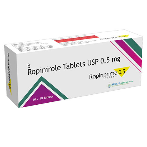 0.5mg Steris Healthcare Ropinirole Tablets