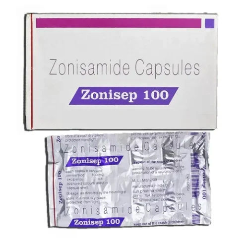 100mg Zonesep Capsules - Pharmaceutical Grade, High Purity, Easy Consumption, Storage as per Guidelines