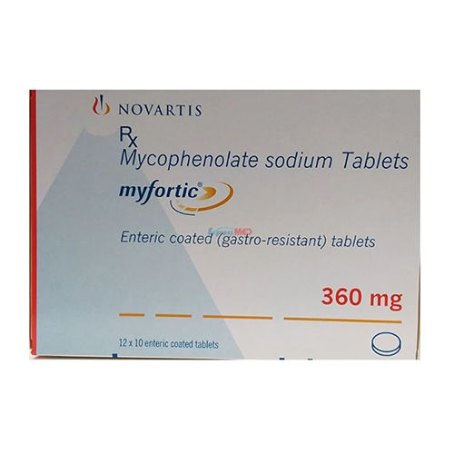 360 Mg Mycophenolate Sodium Tablets Tablet Grade: Pharmaceutical Grade