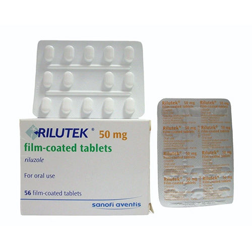 50mg Riluzole Film Coated Tablets Grade: Pharmaceutical Grade