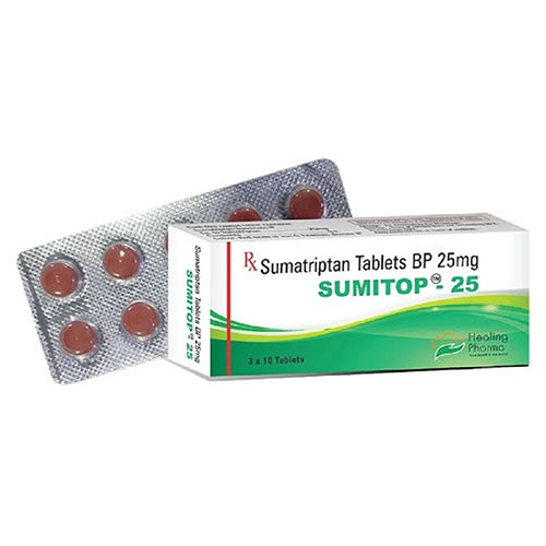 25Mg Sumatriptan Tablets Bp Grade: Pharmaceutical Grade