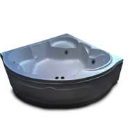 Ambassador 5 ft Corner Jacuzzi Bathtub