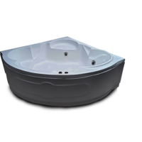Ambassador 5 ft Corner Jacuzzi Bathtub