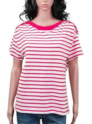 WEEKEND LADIES STRIPED T SHIRT