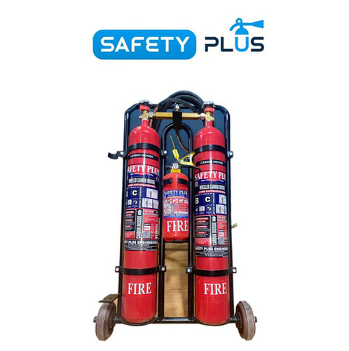 6.5 Kg Co2 Twin Trolly Type Fire Extinguisher