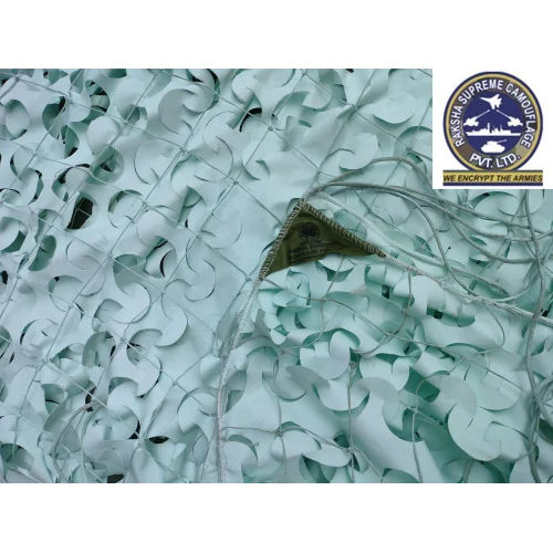 Visual And Nir White Synthetic Camouflage Net