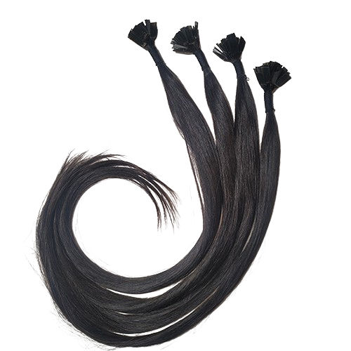 V-Tip Hair Extensions - Color: As Per Requirement