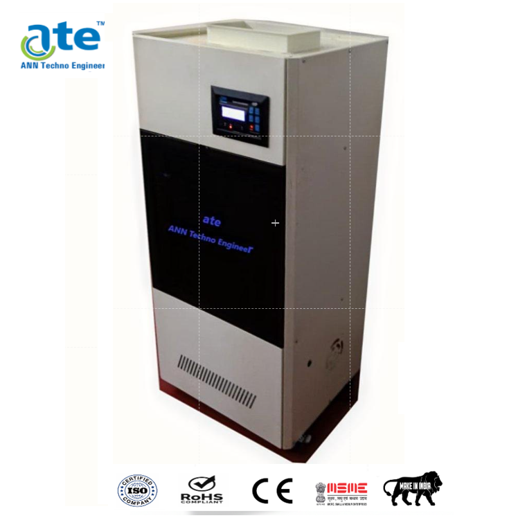 Ated2000 200 L-Day Portable Dehumidifier - Color: Black  And White
