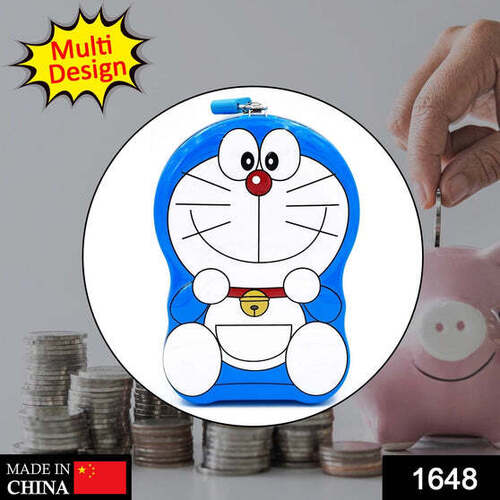 CARTOON CHARACTER METAL PIGGY BANK COIN BOX MONEY BOX