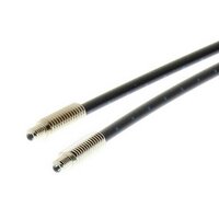 Through Beam E32-tc200 2m - M4 Cylindrical Axial Fiber Optic Sensor, R25 Fiber, Sensing Distance 2300 Mm, Ip67, Top-view 