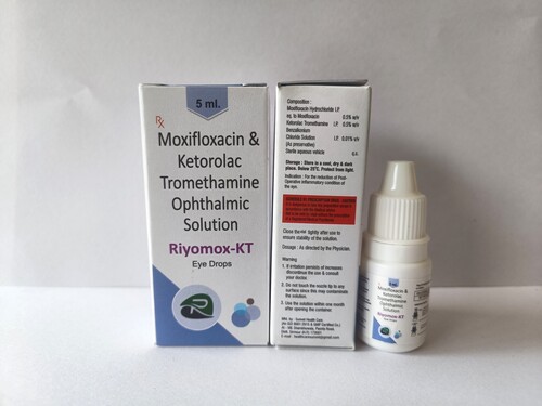 Moxifloxacin Ketorolac Tromethamine hydroxypropylmethyl Eye Drop