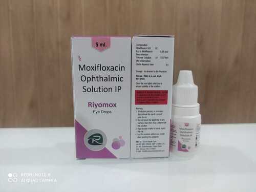 Moxifloxacin Hcl 0.5%w/v Eye Drop