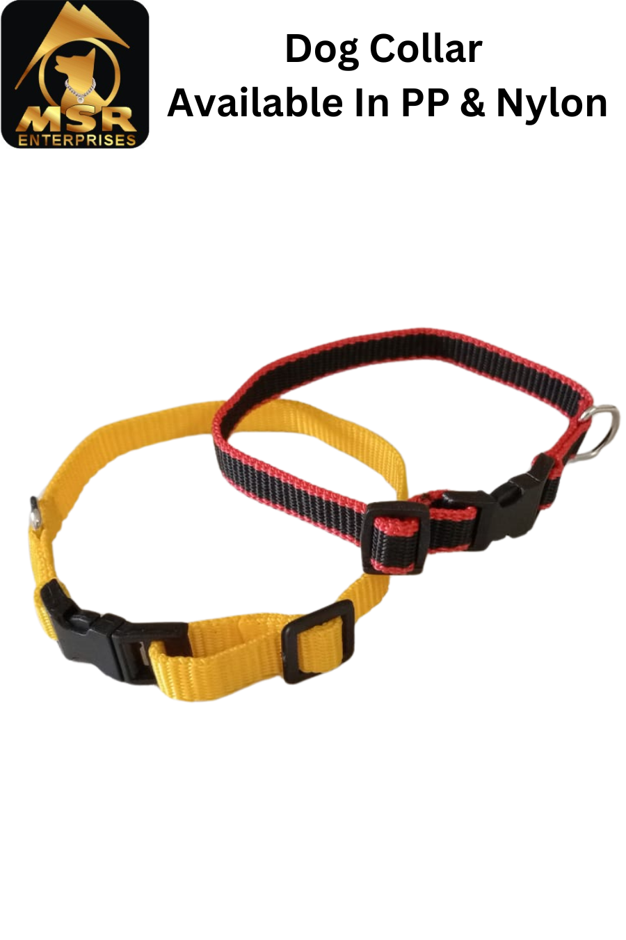 Single Layer Adjustable Dog Collar PP / NYLON