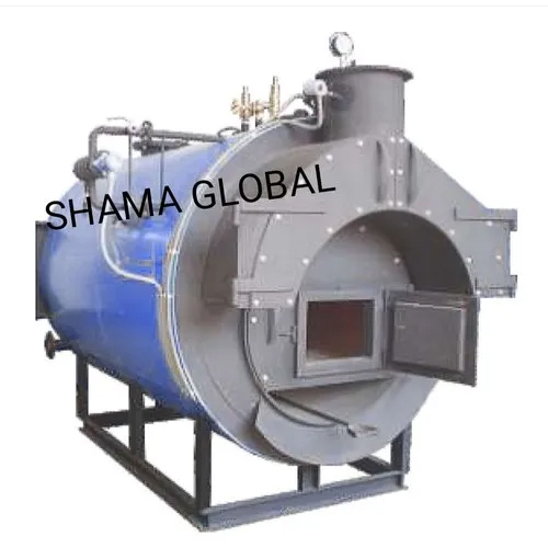 Oil and gas fire boiler