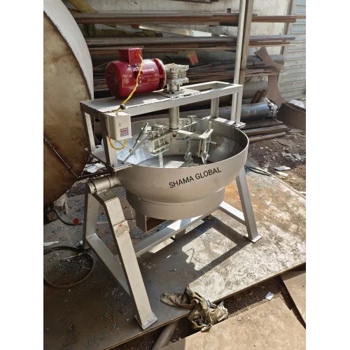 Silver Yogurt-Curd Milk Boiling Machine