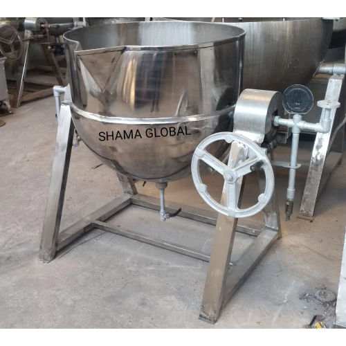 Steam Jacketed Milk Kettle Capacity: 100-5000 Kg/day