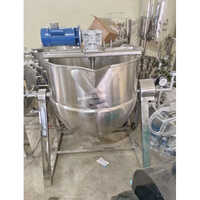 Eco Friendly Steam Jacketed Cooking Kettle Tilting Type