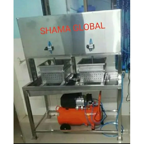 Silver Double Head Paneer Press