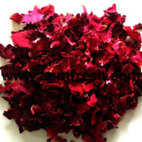 Cold Dried Red Rose Petals