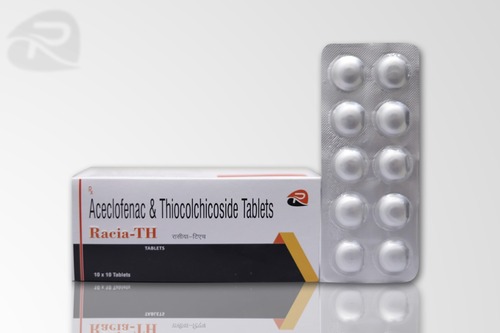 Aceclofenac 100mg+ Thiocolchicoside 4mg