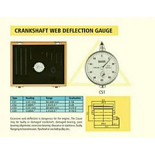 Gray Crankshaft Deflection Gauge