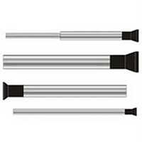 Stamping Hss Punches - Hss Material, Overall Length 120 Mm, Black Head Finish | Long Lasting Durability, Industrial Use