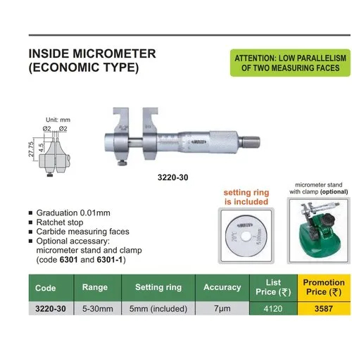 Digital Inside Micrometer