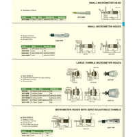 Digital Micrometer Head - Mild Steel, 5 Mm Accuracy , Silver Color, Analog Display For Industrial Use