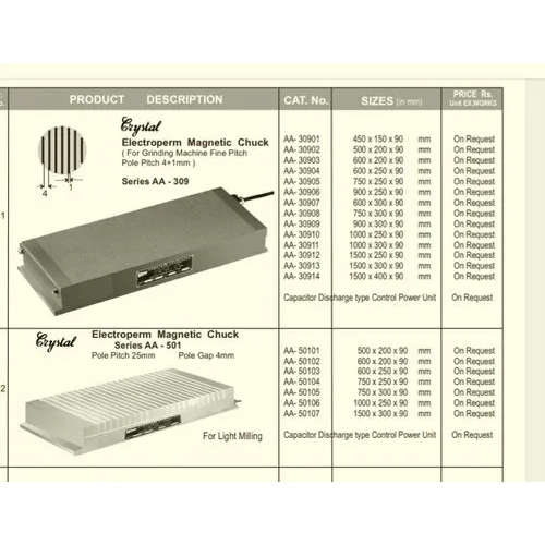 Fine Pole Magnetic Chuck