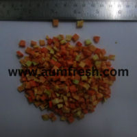 Freeze Dried Carrot Cubes