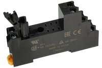 P2rfz-08-e Omron 8 Pin Relay Base - Color: Black