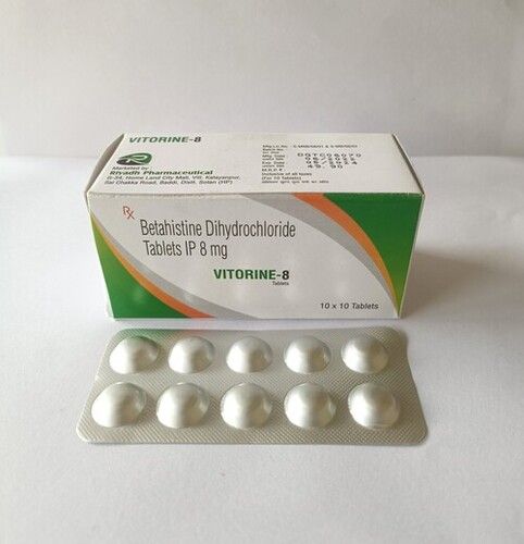 betahistine hydrocloride 8mg