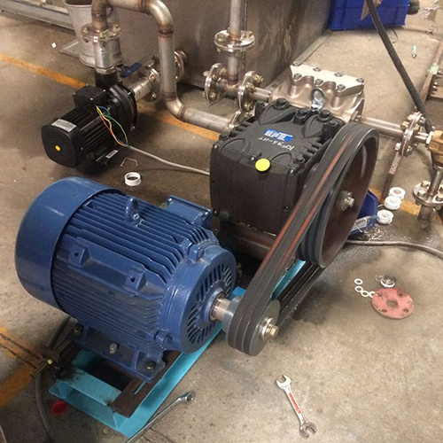 Water Jet Cleaning System For Fertilizer Plant