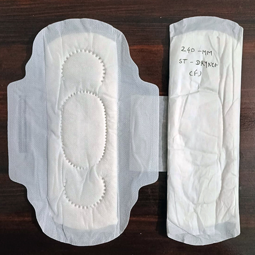 240 mm Straight Dry Net Sanitary Pad