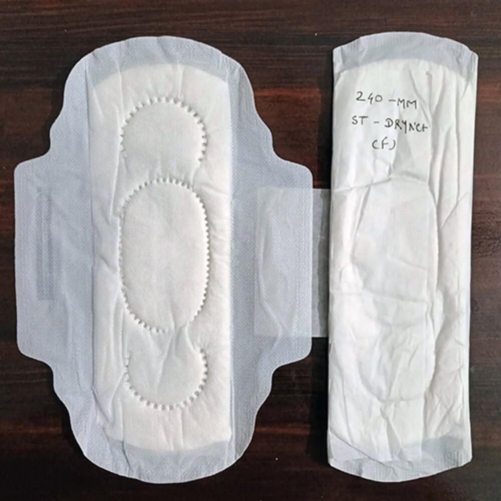 240 Mm Straight Dry Net Sanitary Pad - Age Group: Women