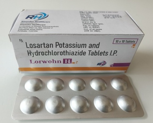 LOSARTAN50MG+HYDROCHLORTHIAZIDE12.5MG TABLET