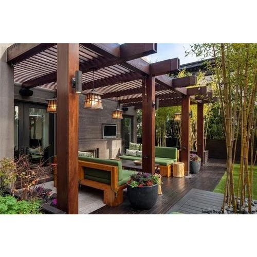 IPE Wood Pergola