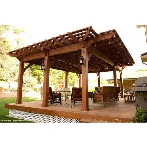 Pergola With Deck