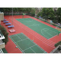 Epdm Rubber Basketball Court Flooring Services