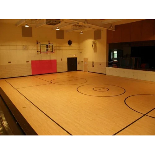 3 Mm Basketball Court Flooring Service