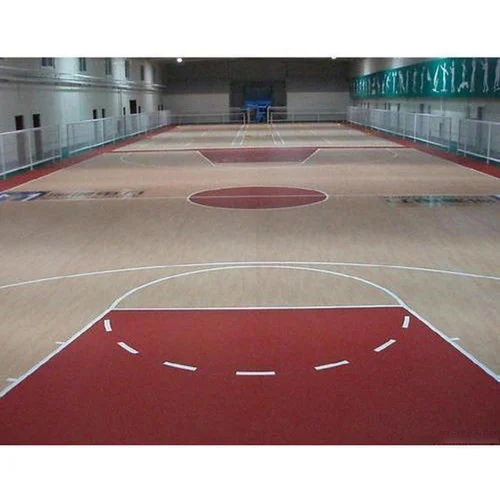 Anti-Slip Basketball Court Flooring