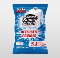 Loose detergent powder