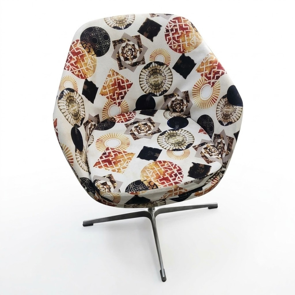 Printed Lounge Chair