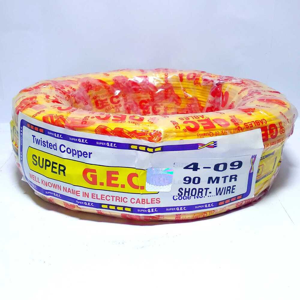 04-09 Parallel Flat Copper Wire 82 MTR (White)