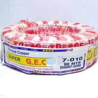 7-010 Parallel Flat Copper Wire 82 Mtr (white) - Color: Yellow
