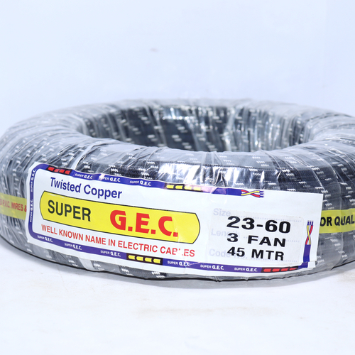 23-60 Fan Press Cotton Copper Wire 3 CORE 45 MTR