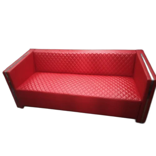 Red Color Three Seater Sofa