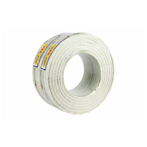 (Rg 8) Dish Tv Cable Copper 270 Mtr White (Reel) Length: 90  Meter (M)